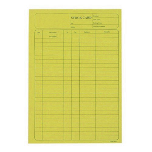 5006 120Gsm Stock Card 20'S Yellow